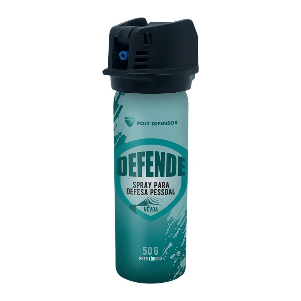 Spray para defesa pessoal Defende da Poly Defensor em névoa 50g