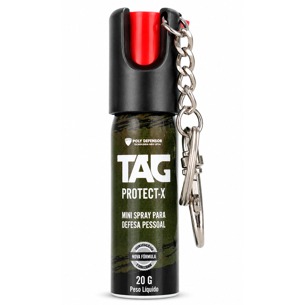 Mini Spray de Defesa Pessoal TAG Protect-X 20g
