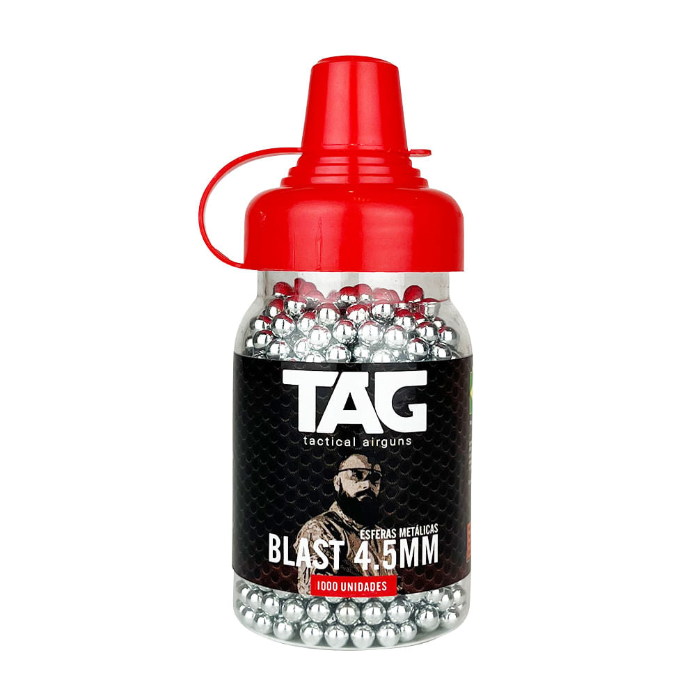 Esfera metálica Blast 4,5mm TAG 1000 unidades