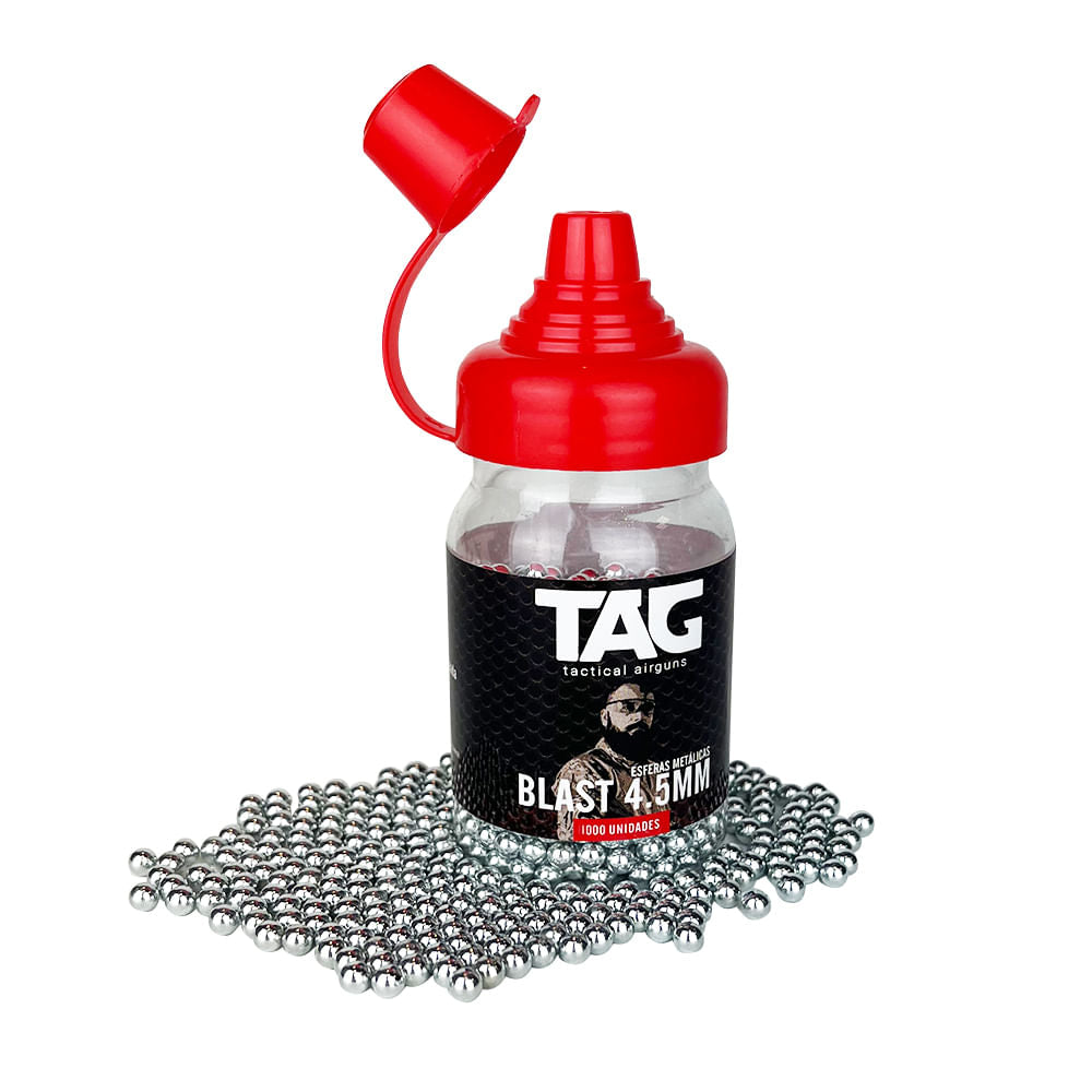Esfera metálica Blast 4,5mm TAG 1000 unidades