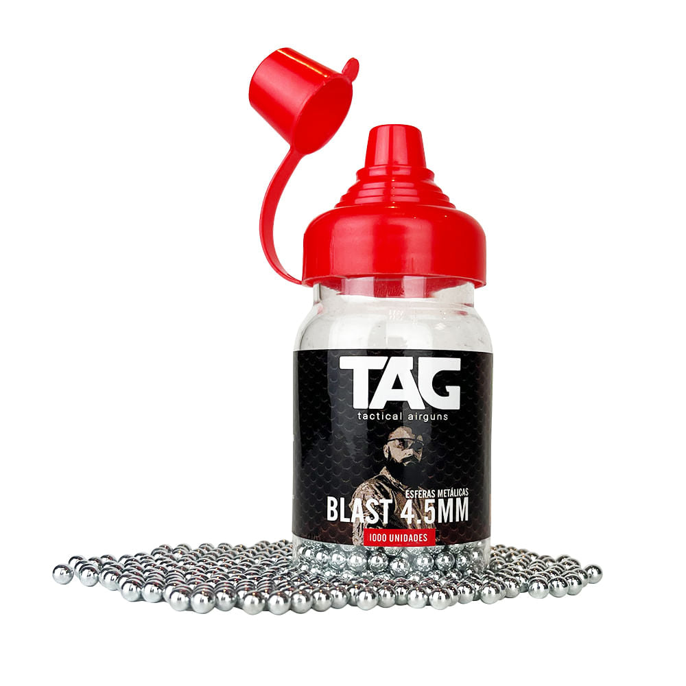 Esfera metálica Blast 4,5mm TAG 1000 unidades