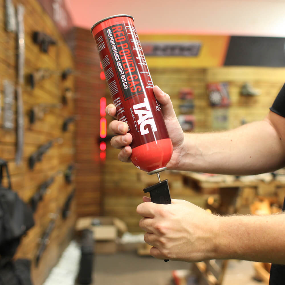 Red Gás TAG para armas de airsoft