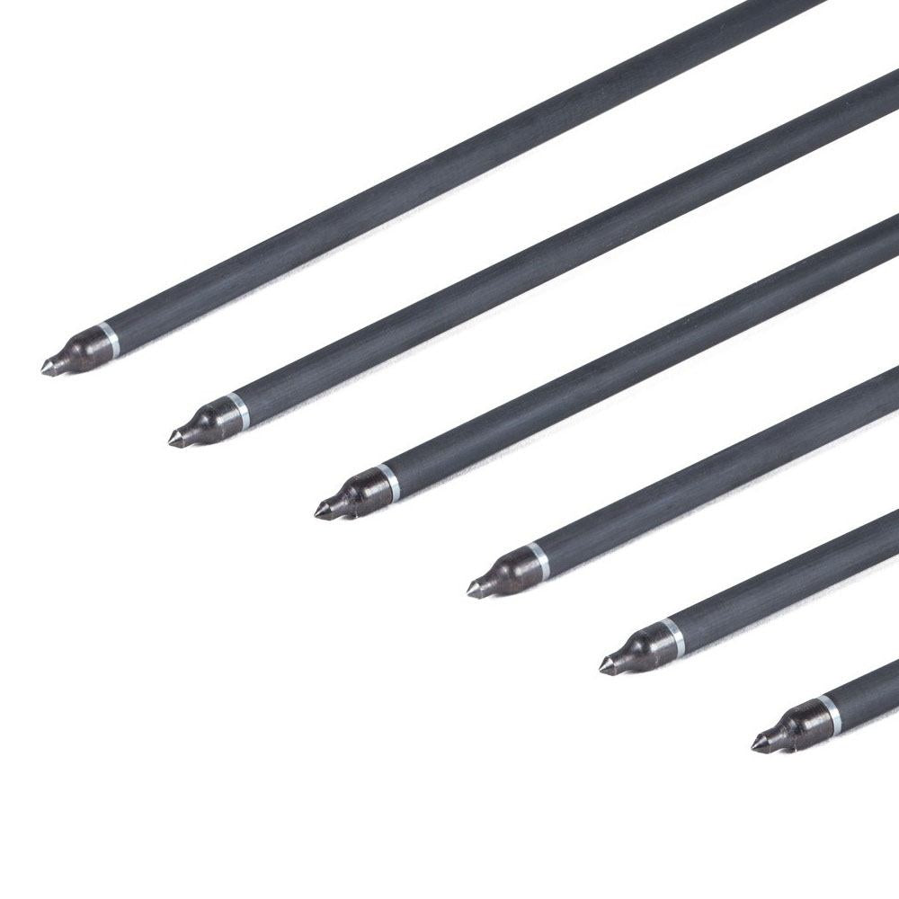 Kit Crosman com 6 de Flechas (setas) de fibra de carbono/com 51cm/para Arco