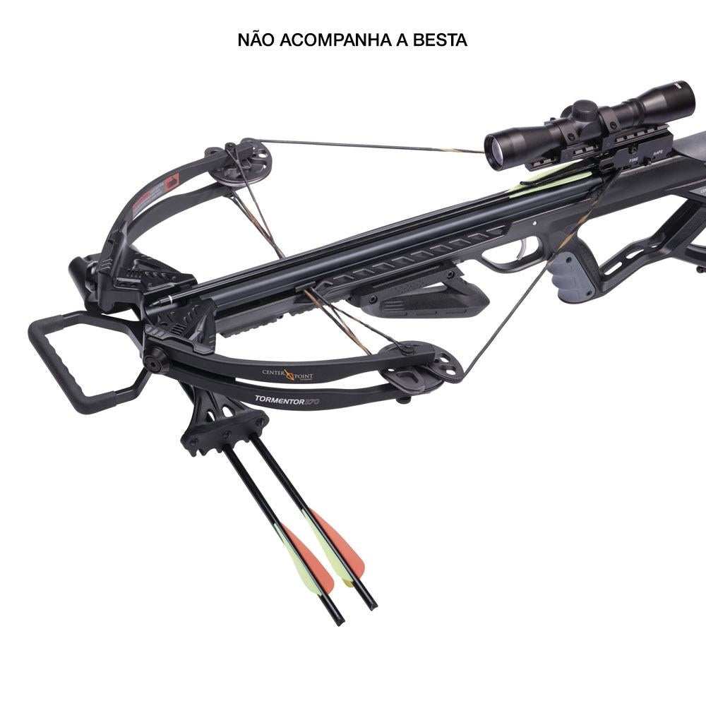 Kit Crosman com 6 de Flechas (setas) de fibra de carbono/com 51cm/para Arco