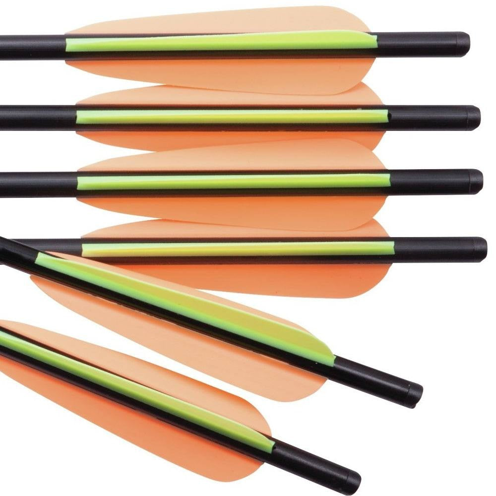 Kit Crosman com 6 de Flechas (setas) de alumínio/com 41cm/para Arco