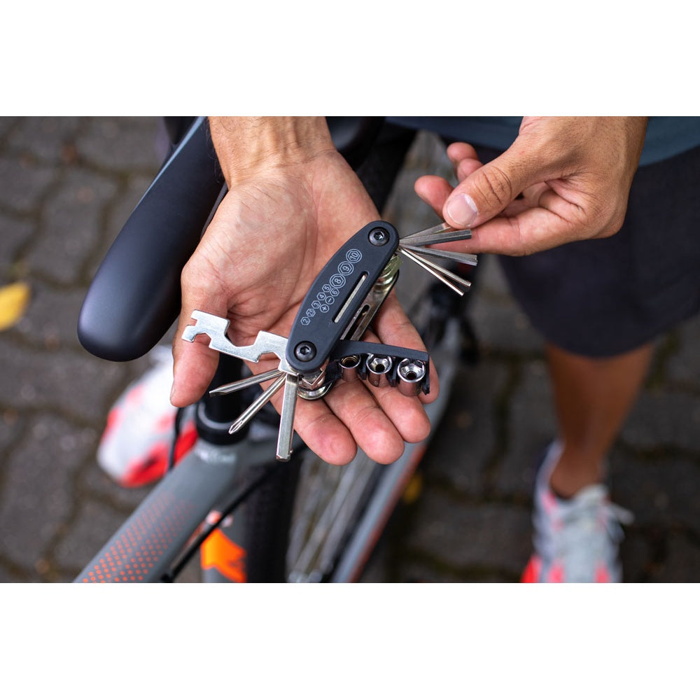 Kit Ferramentas Para Bike Preto A76 Acte Sports