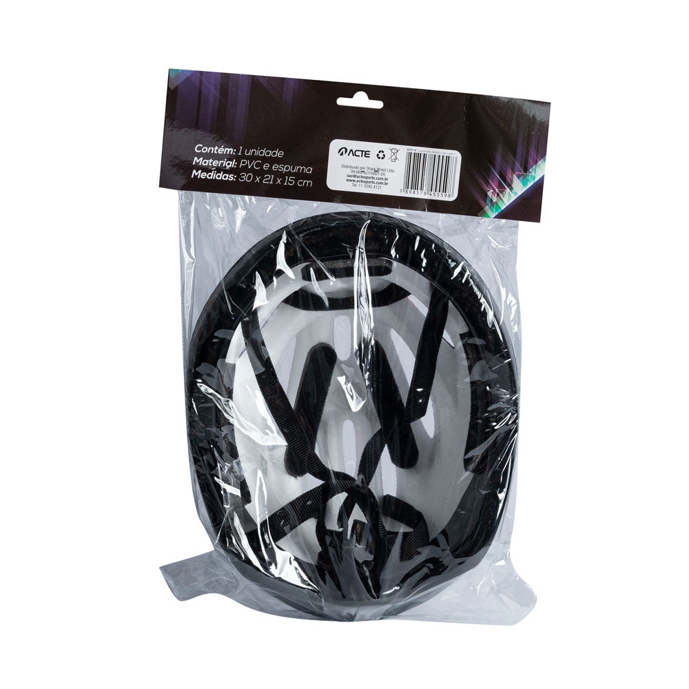 Capacete Adulto Cinza A77-C Acte Sports