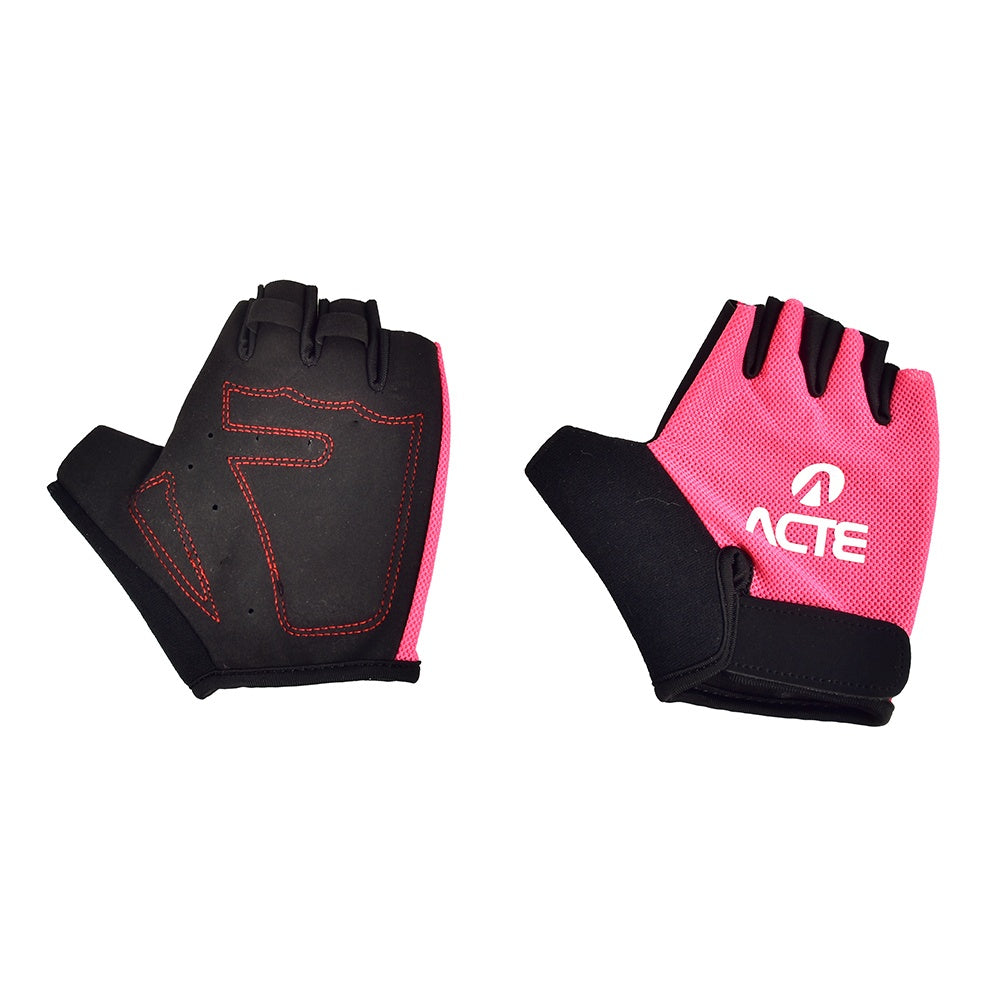 Luva Ciclismo Tam M Rosa A82-M Acte Sports