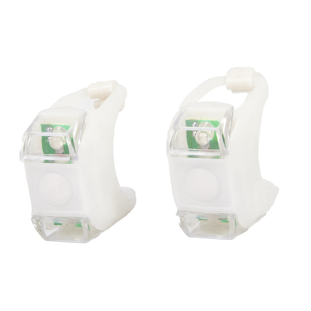 Kit Farol e Lanterna em Silicone Branco A85-B Acte Sports