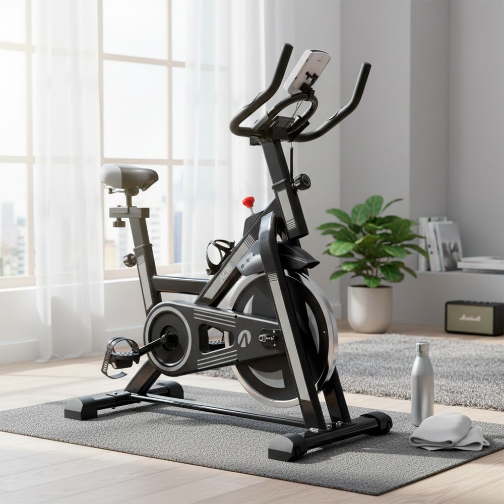 Bicicleta de Spinning ACTE BSP13 com Roda de Inércia 13kg Silenciosa e Ajustável