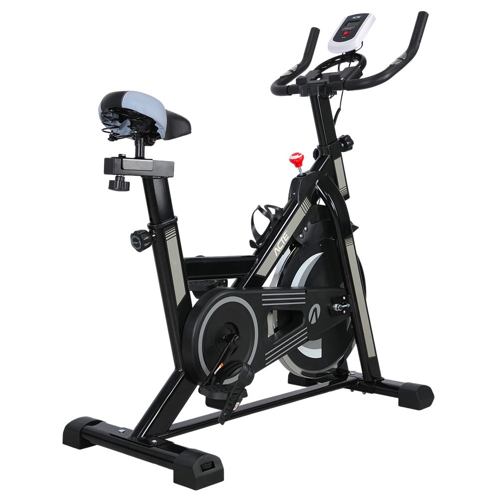Bicicleta de Spinning ACTE BSP13 com Roda de Inércia 13kg Silenciosa e Ajustável