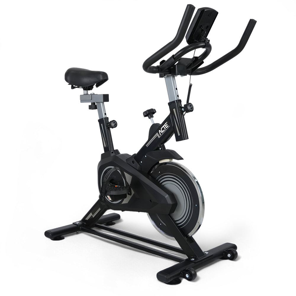 Bicicleta de Spinning ACTE BSP4 – Treino Intenso com Roda de Inércia de 4Kg