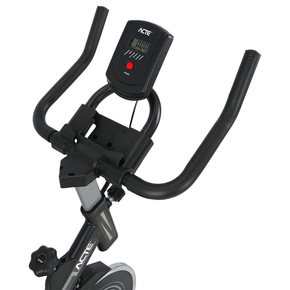 Bicicleta de Spinning ACTE BSP4 – Treino Intenso com Roda de Inércia de 4Kg