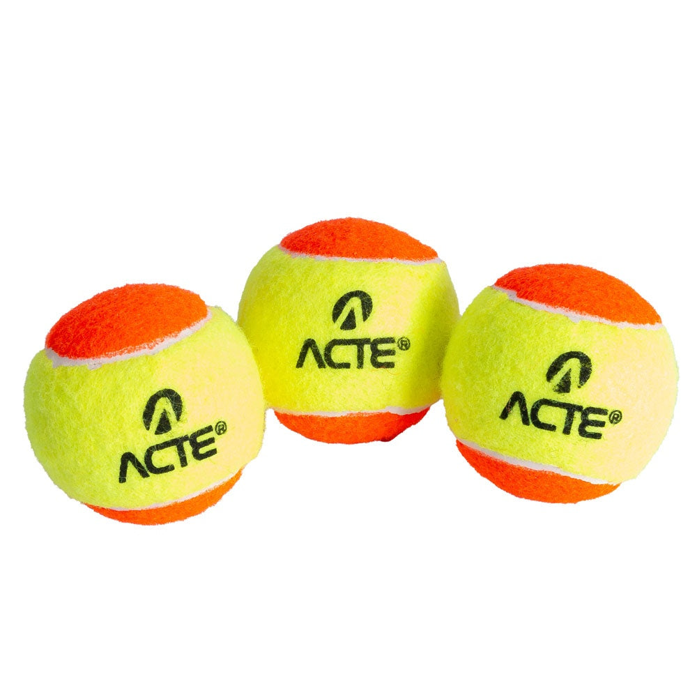 Kit Com 3 Bolas Para Beach Tennis Stage 2 ITF Acte Sports