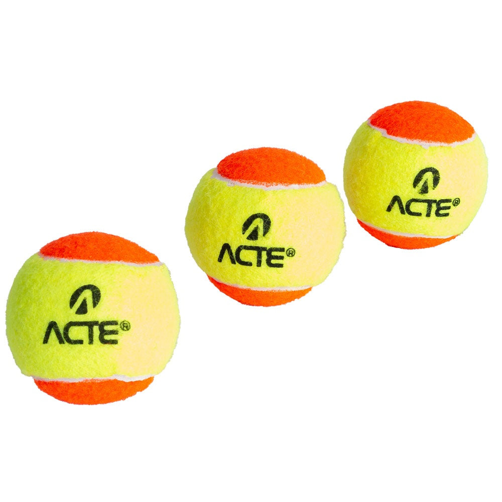 Kit Com 3 Bolas Para Beach Tennis Stage 2 ITF Acte Sports