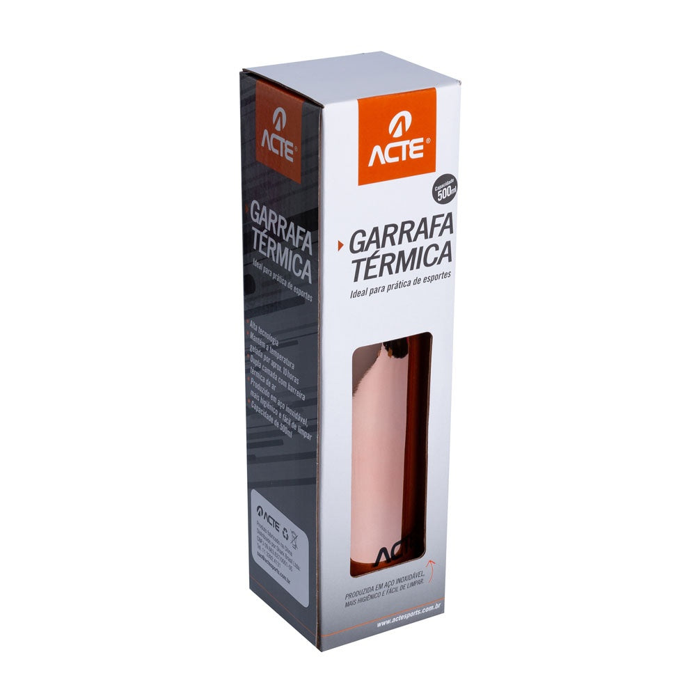 Garrafa Termica Marrom 500ml C40 Acte Sports