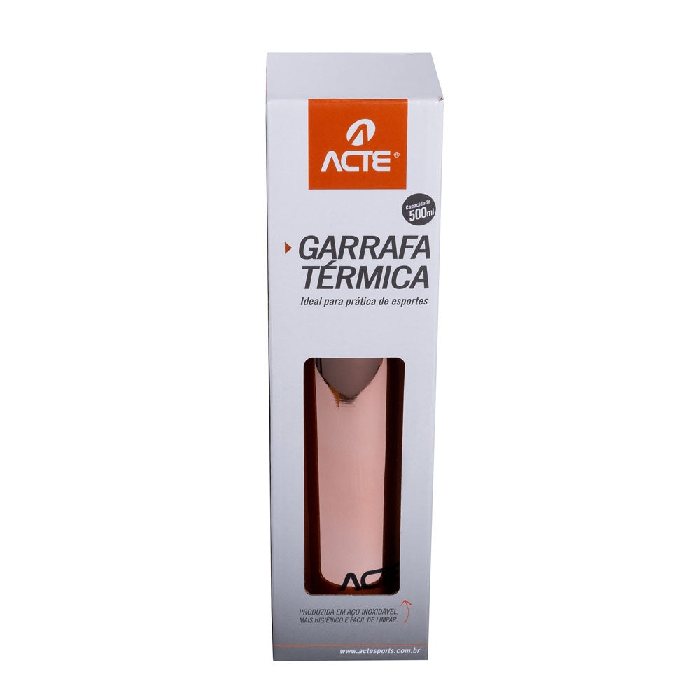 Garrafa Termica Marrom 500ml C40 Acte Sports