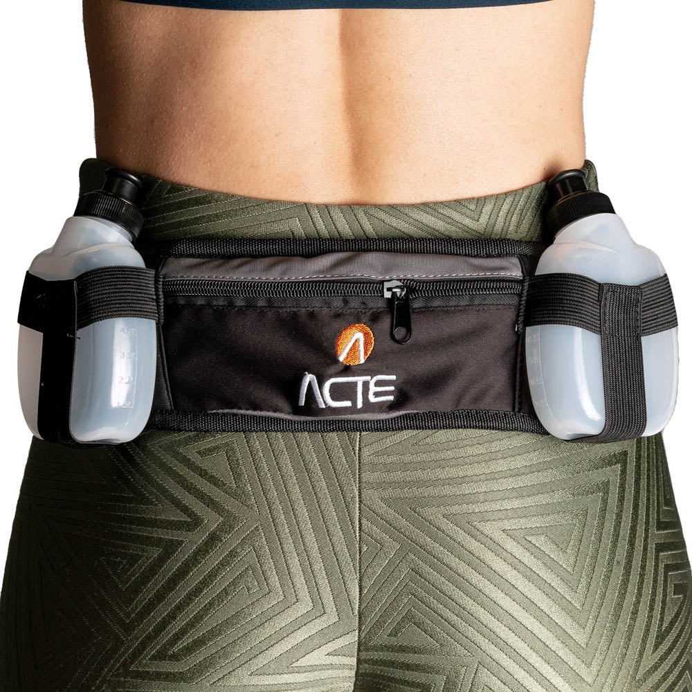 Cinturão De Hidratação 2 Garrafas Neoprene C8 Acte