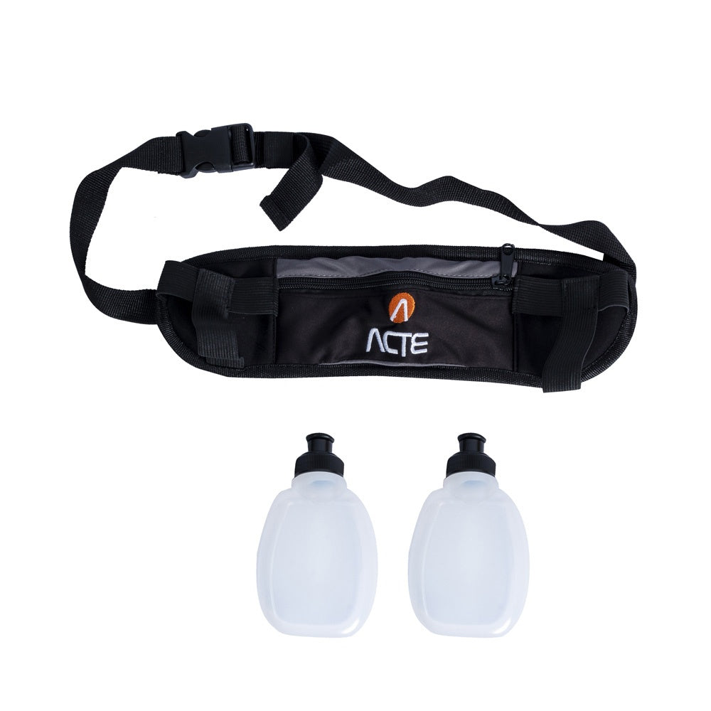 Cinturão De Hidratação 2 Garrafas Neoprene C8 Acte
