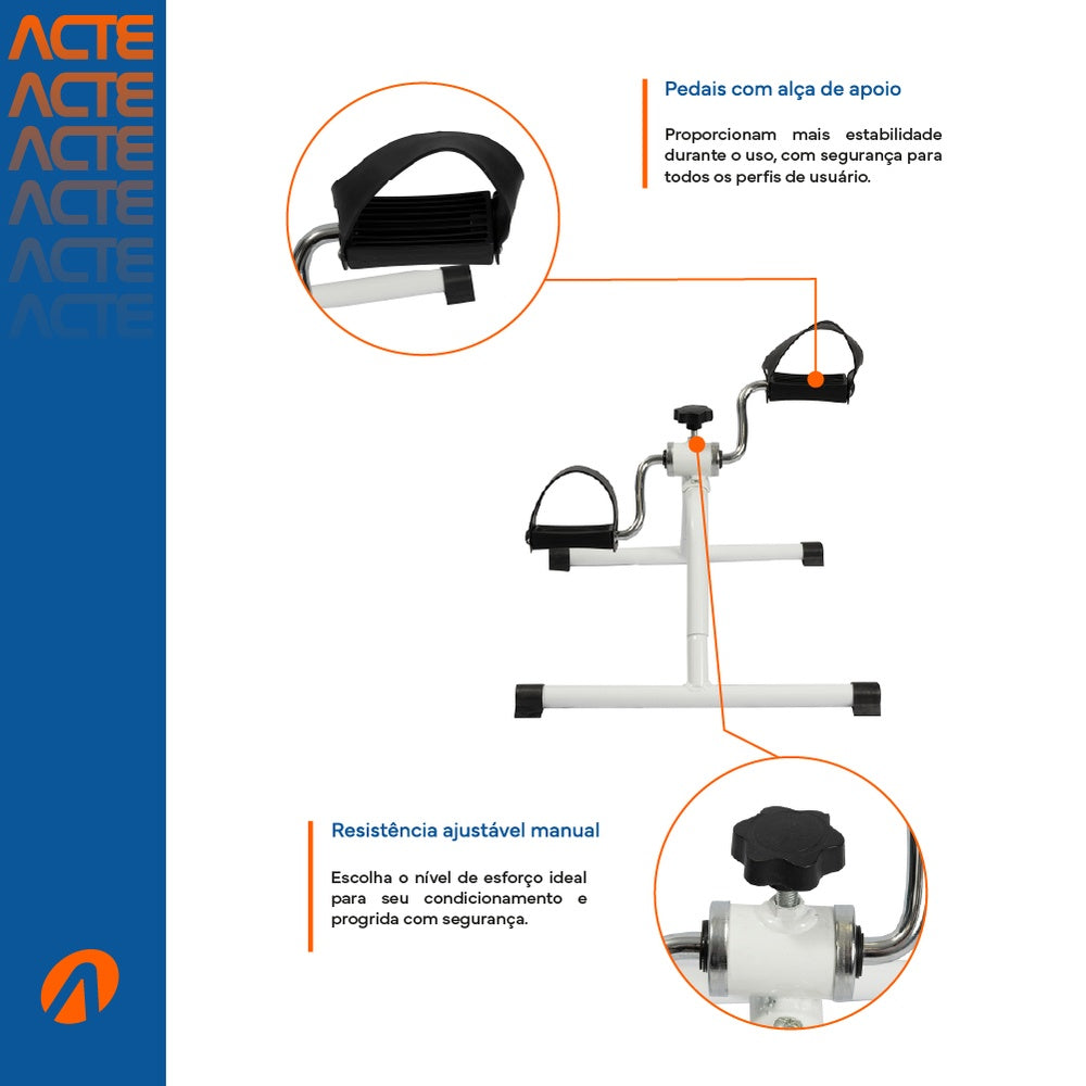 Mini Bicicleta Branca Bidirecional E22 Acte Sports