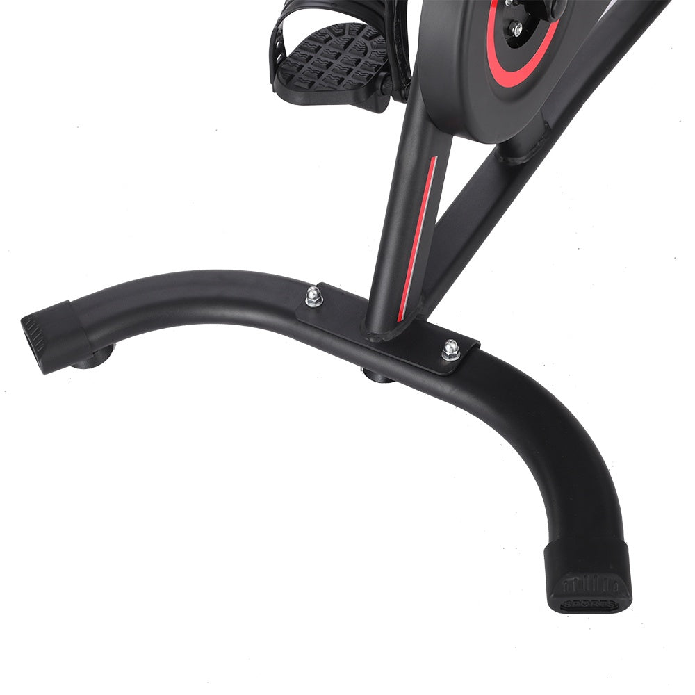 Bicicleta Spinning Vermelha E33 Acte Sports Roda de Inércia 6 kg