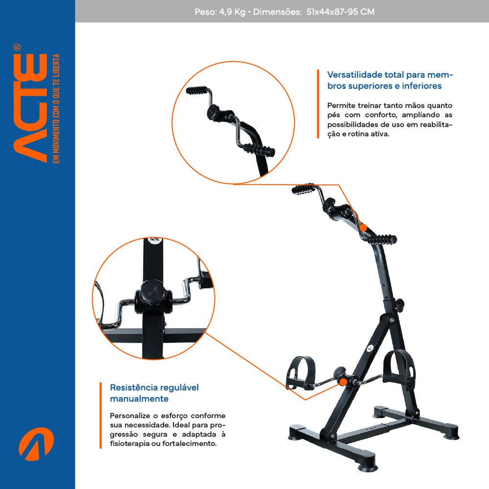 Mini Bicicleta para Mãos e Pés E36 Acte Sports