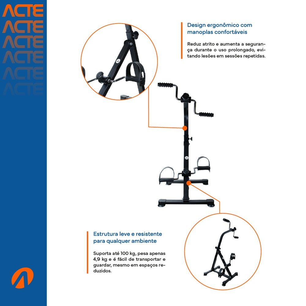 Mini Bicicleta para Mãos e Pés E36 Acte Sports