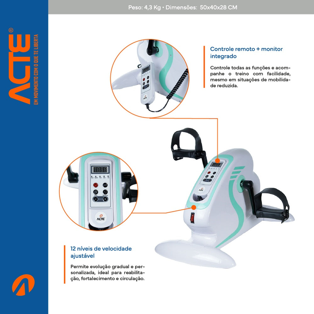 Mini Bicicleta Elétrica Verde E37 Acte Sports