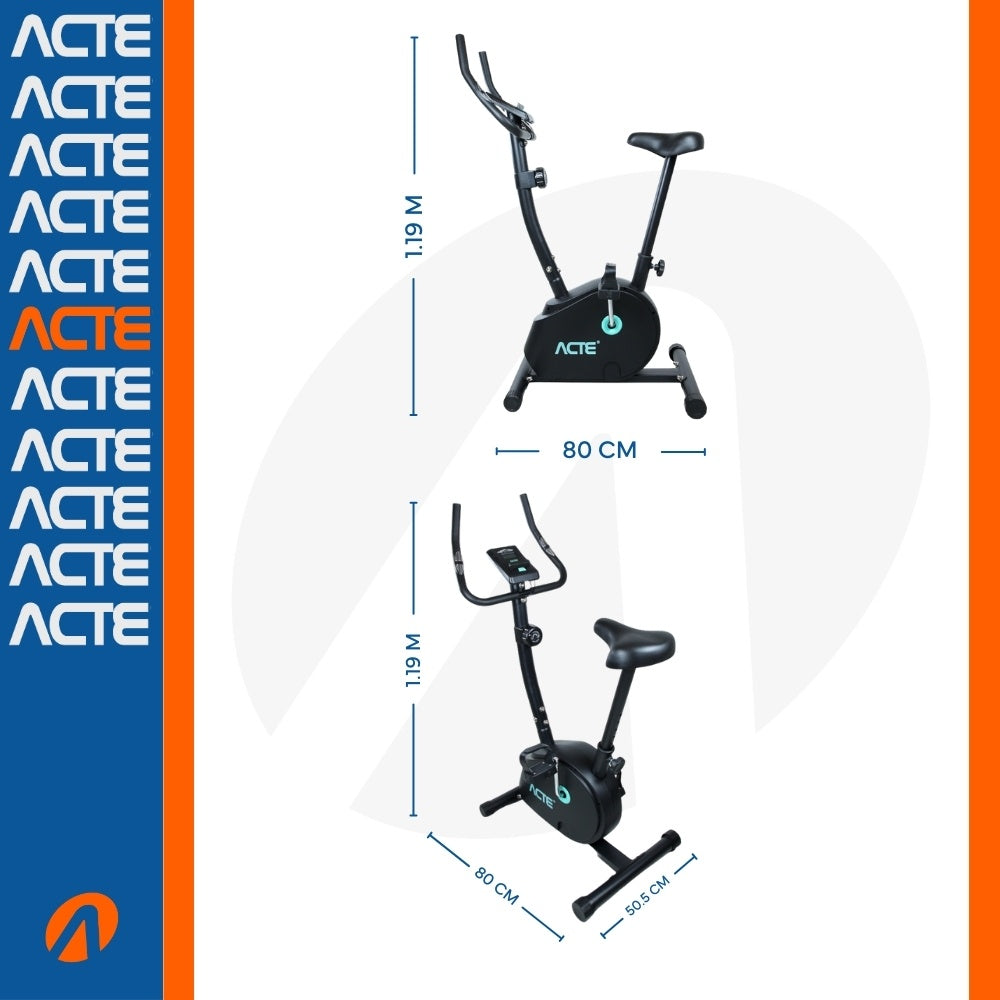 Bicicleta Ergométrica Magnética 2.0 E40 Acte