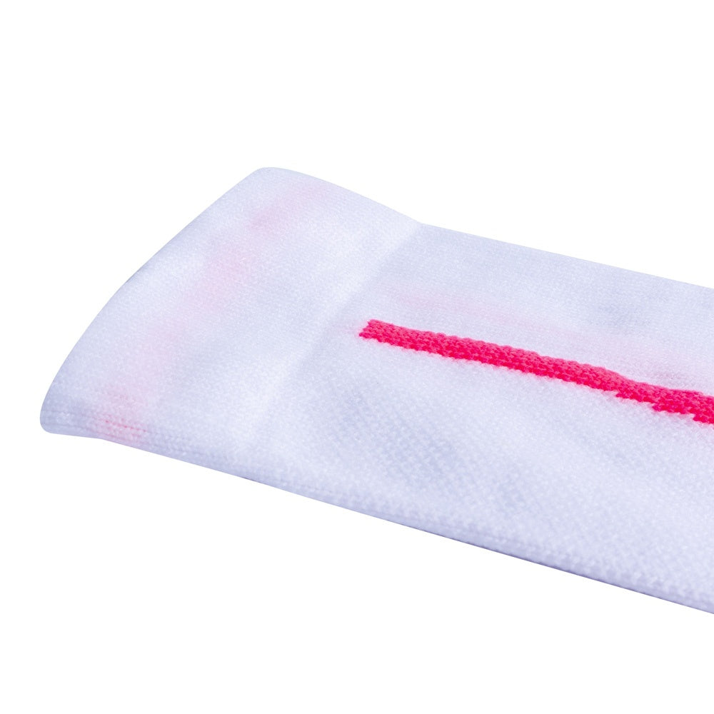 Par de Meias Compressão Algodão F1-BR Branco e Rosa Acte