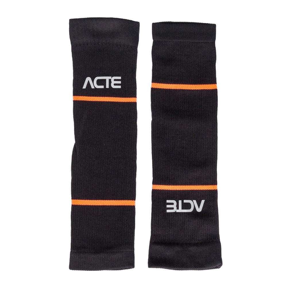 Canelito de Compressão Tam G F11-GP Preto Laranja Acte