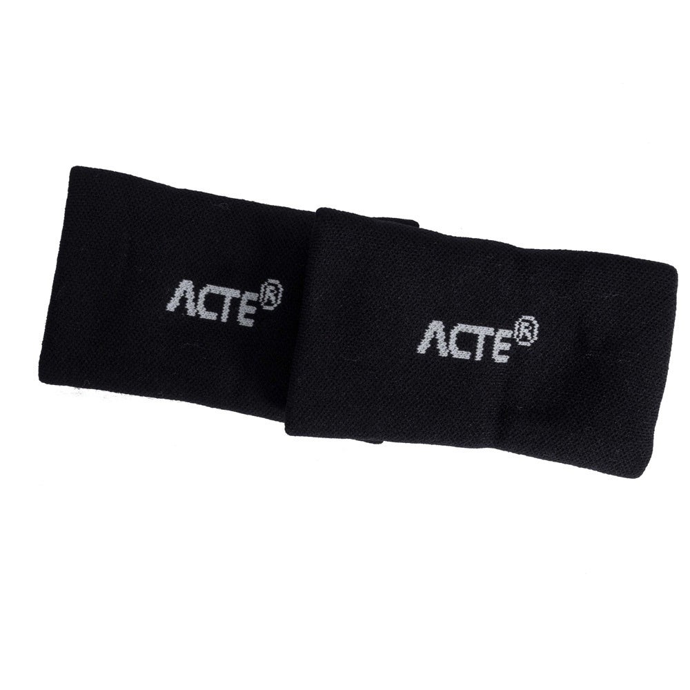 Munhequeira Tam G Algodão Elastano F12-P Preto e Cinza Acte