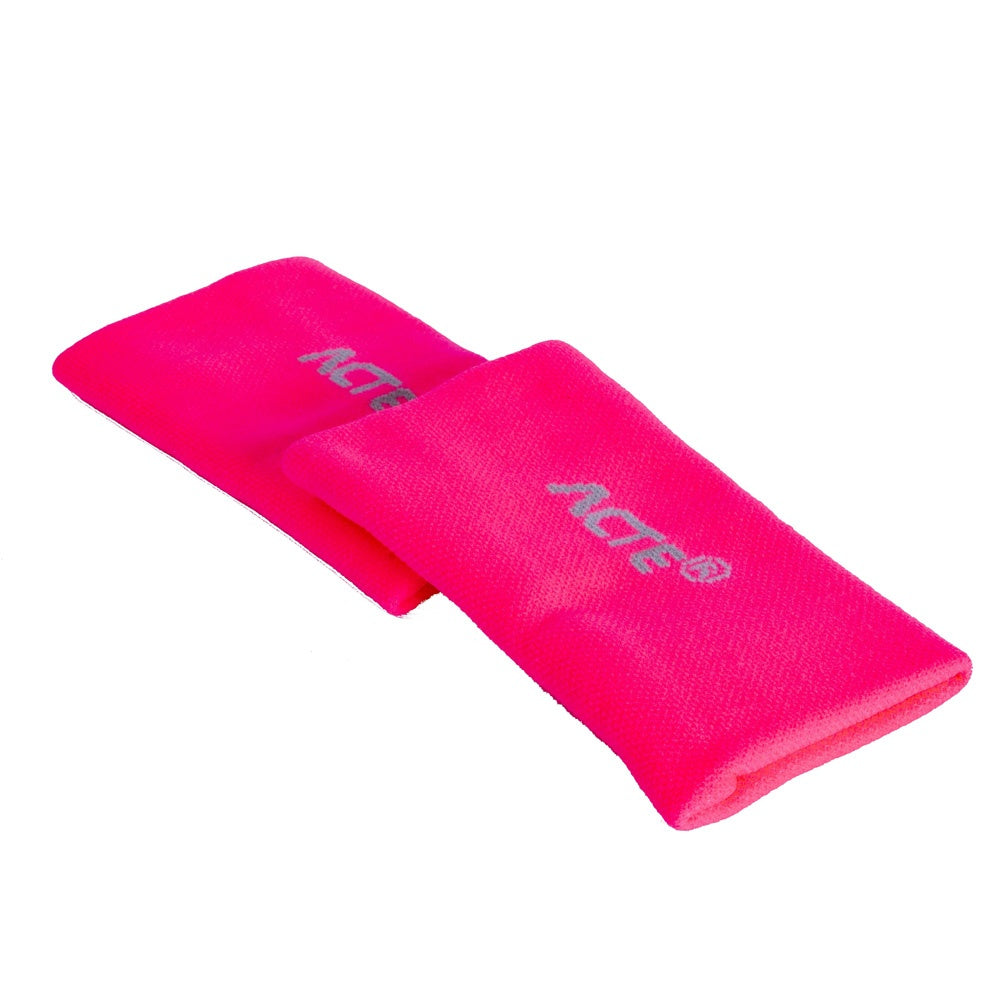 Munhequeira Tam G Algodão Elastano F12-R Rosa e Cinza Acte