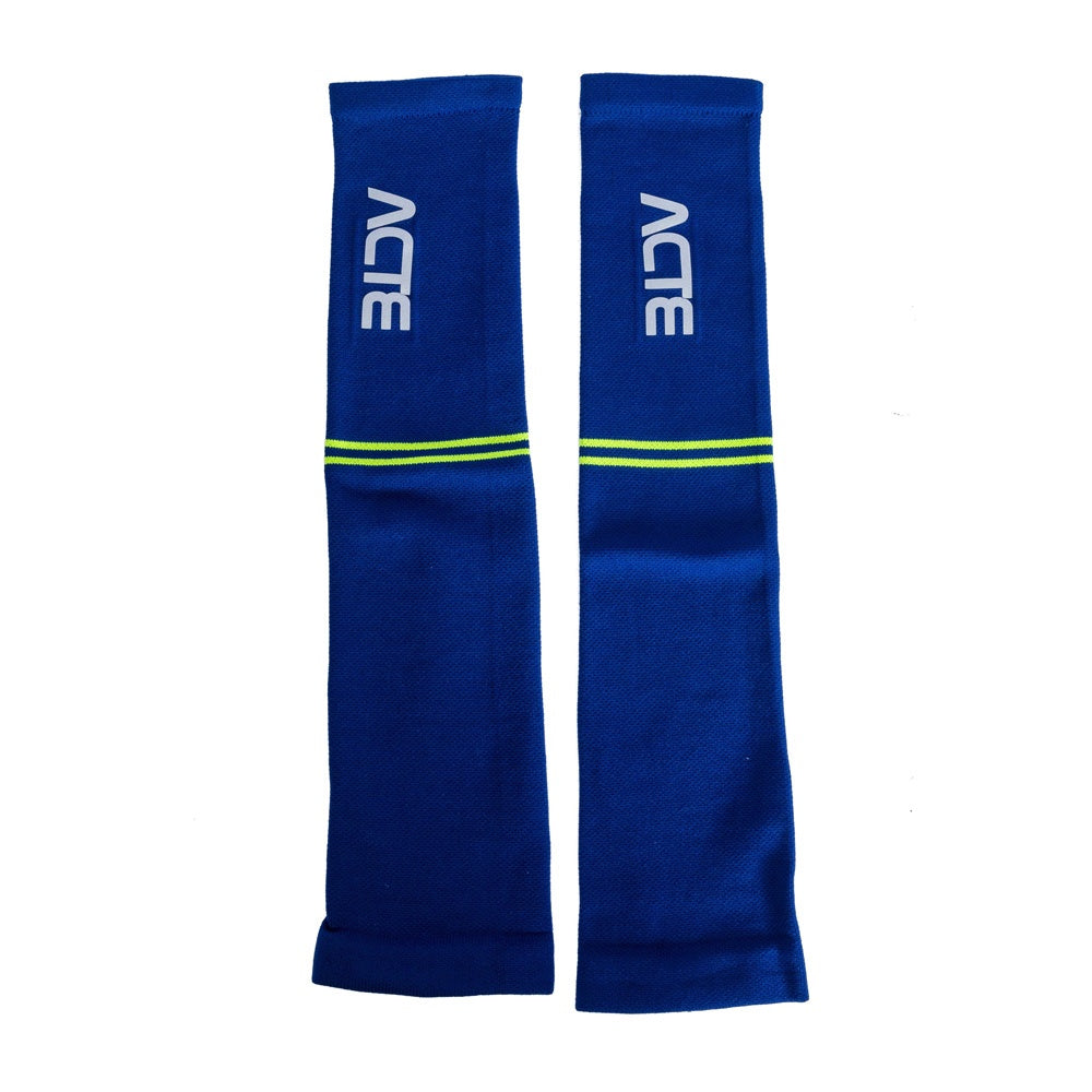 Manguito de Compressão Tam G/GG Azul/Amarelo F13-A Acte Sports