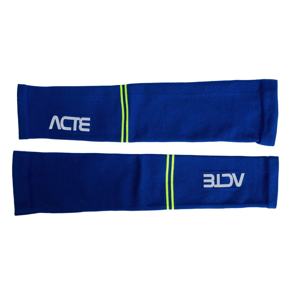 Manguito de Compressão Tam G/GG Azul/Amarelo F13-A Acte Sports