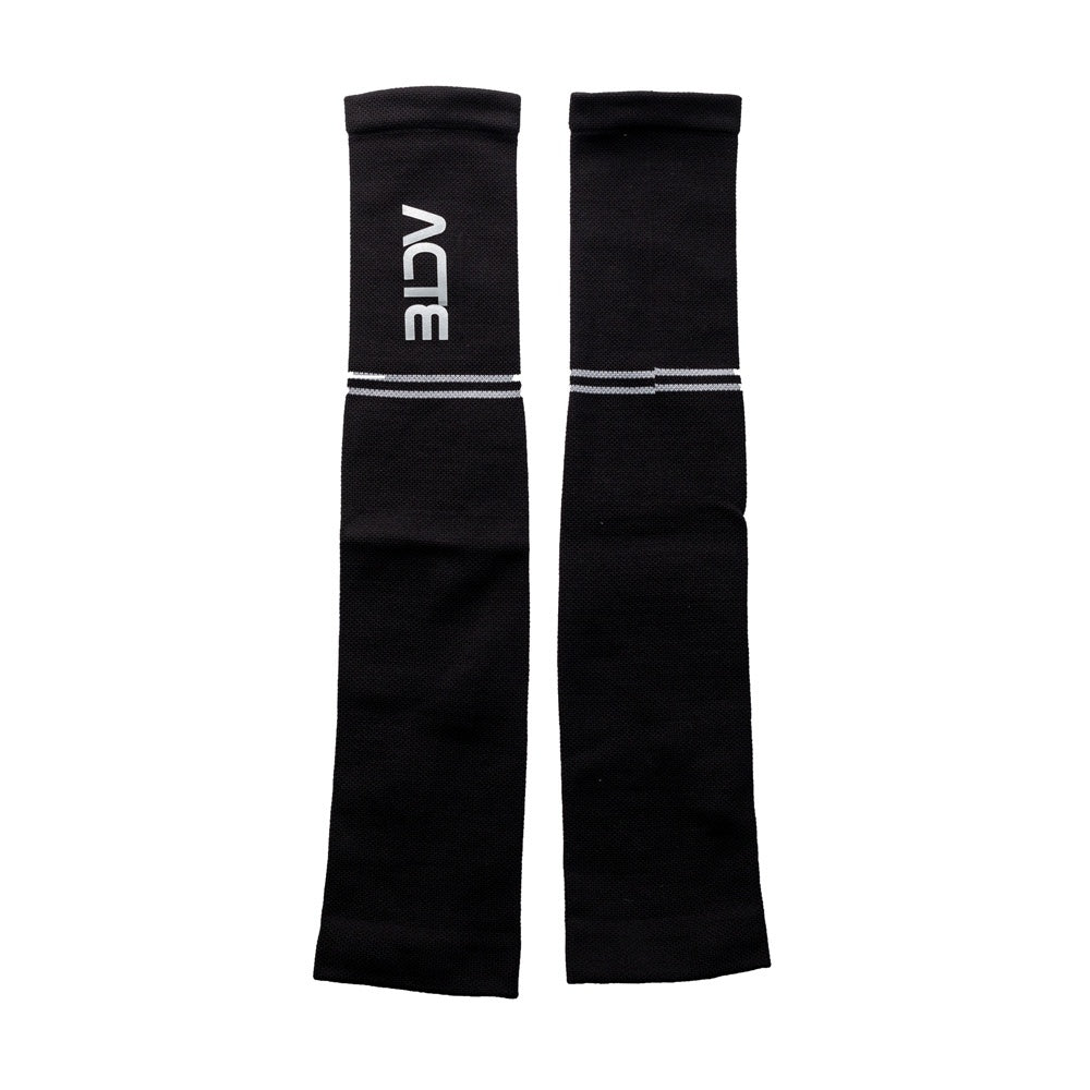 Manguito de Compressão Tam G-GG F13-PC Preto e Cinza Acte