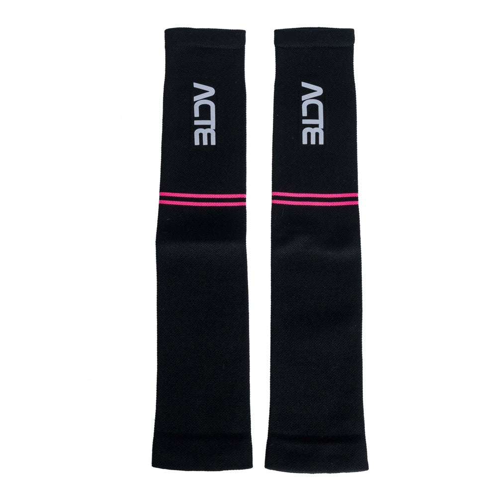 Manguito de Compressão Tam P-M F13-PR Preto e Rosa Acte