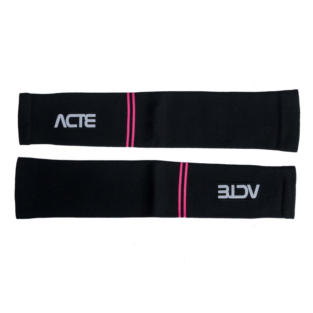 Manguito de Compressão Tam P-M F13-PR Preto e Rosa Acte