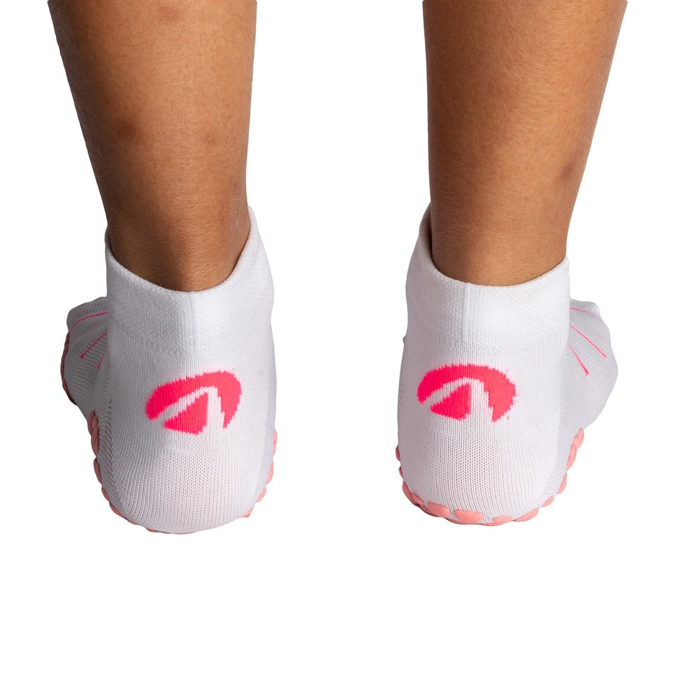 Meia de Hidroginástica 34-38 F15-BR Branco e Rosa Acte