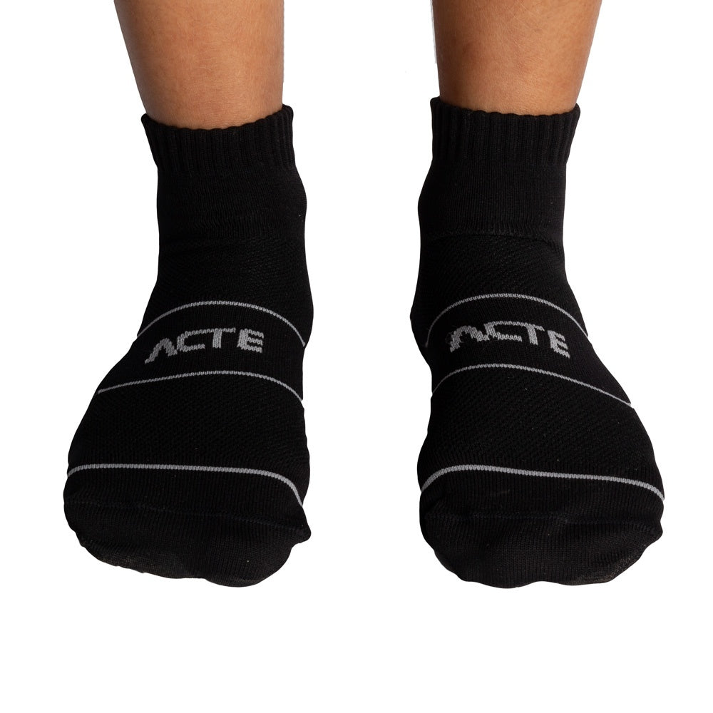 Meia de Hidroginástica 39-43 F15-PC Preto e Cinza Acte