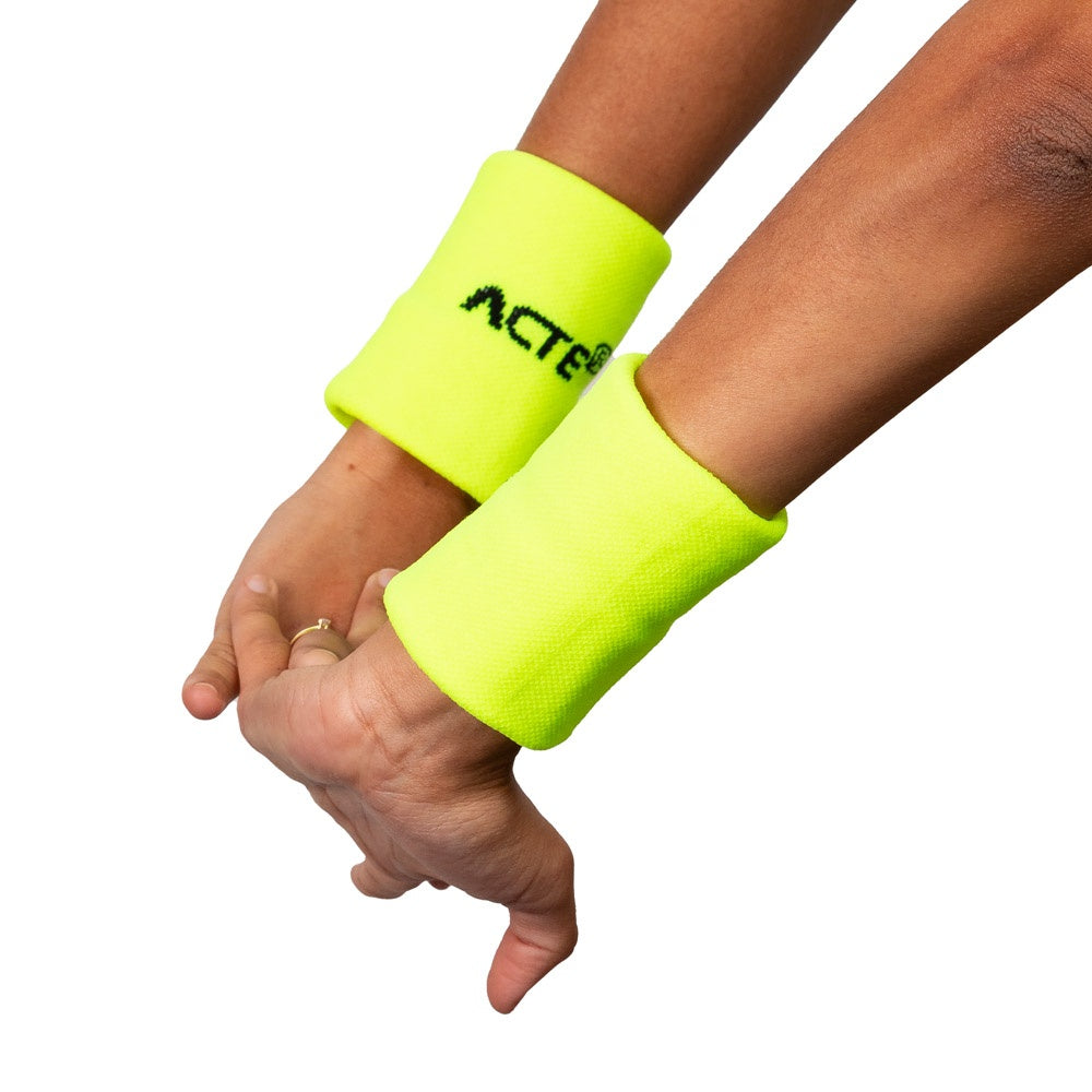 Munhequeira P 8x8 Algodão Elastano F8-AN Amarelo Neon Acte