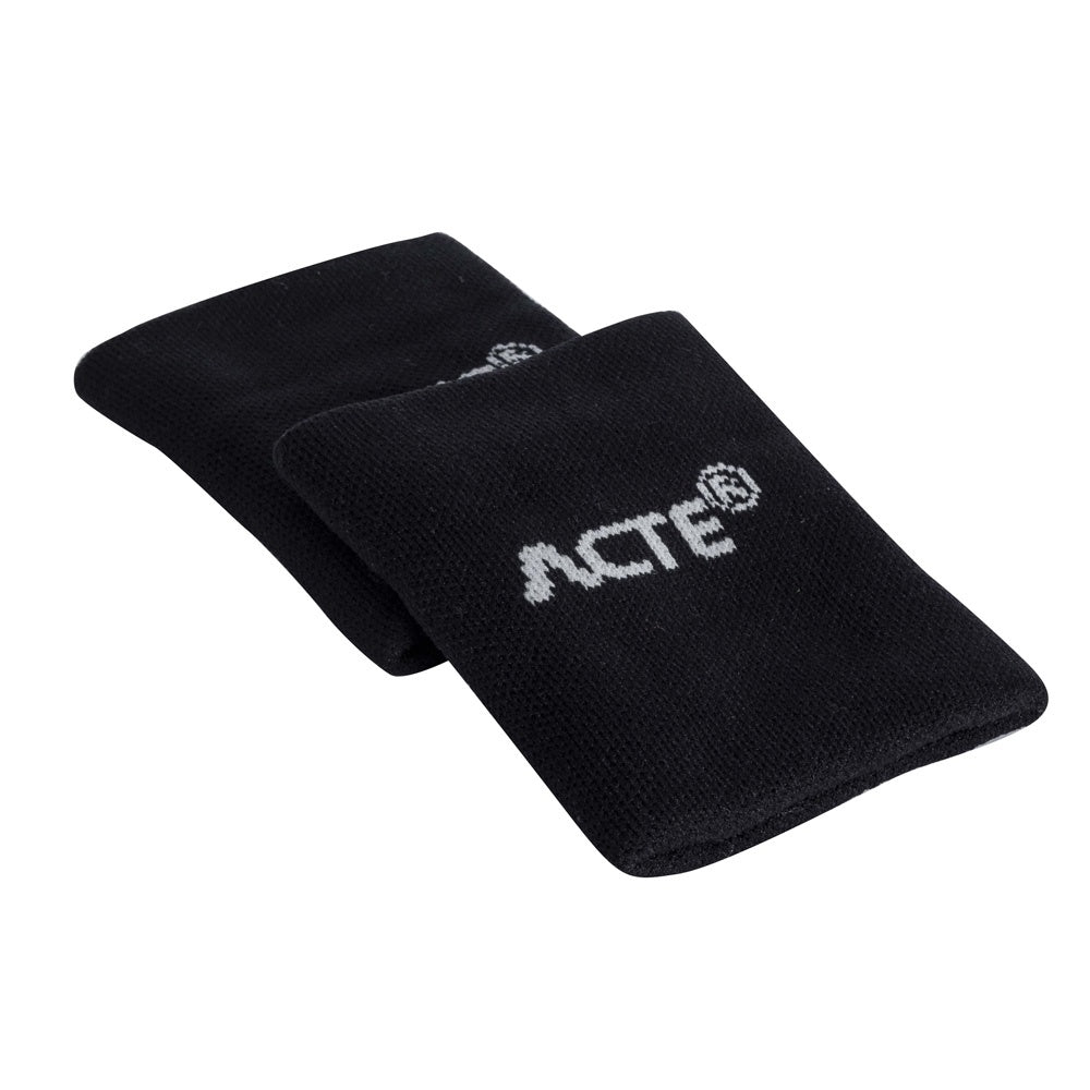 Munhequeira P 8x8 Algodão Elastano F8-P Preto e Cinza Acte