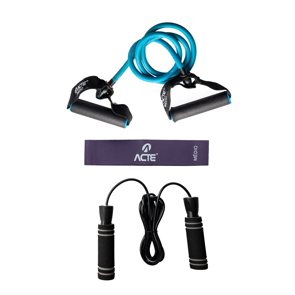 Kit Beach Tennis Médio ACTE Addicted KIT-BTM