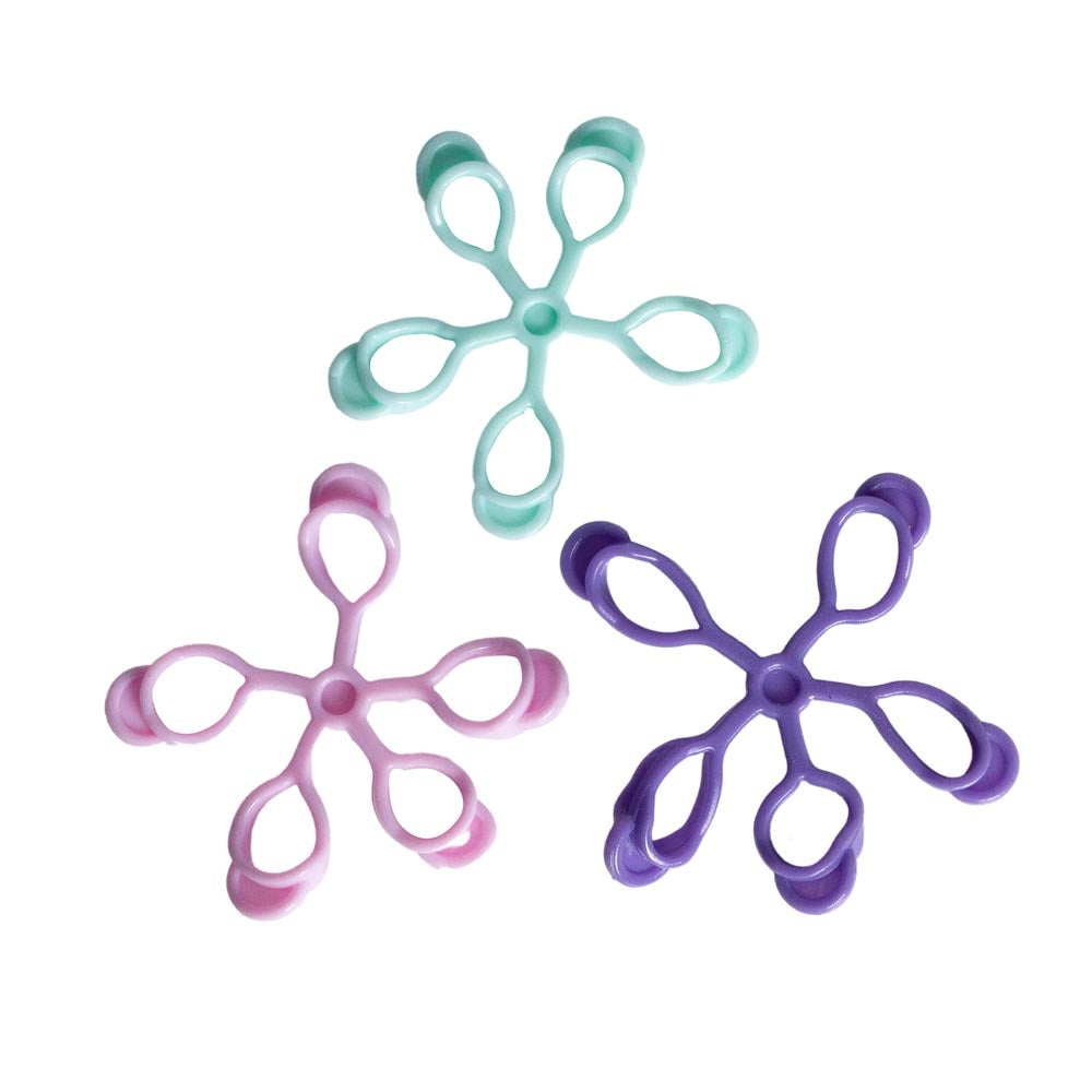 Kit 3 Extensores de dedos Leve, Médio e Forte R21 Acte Sports