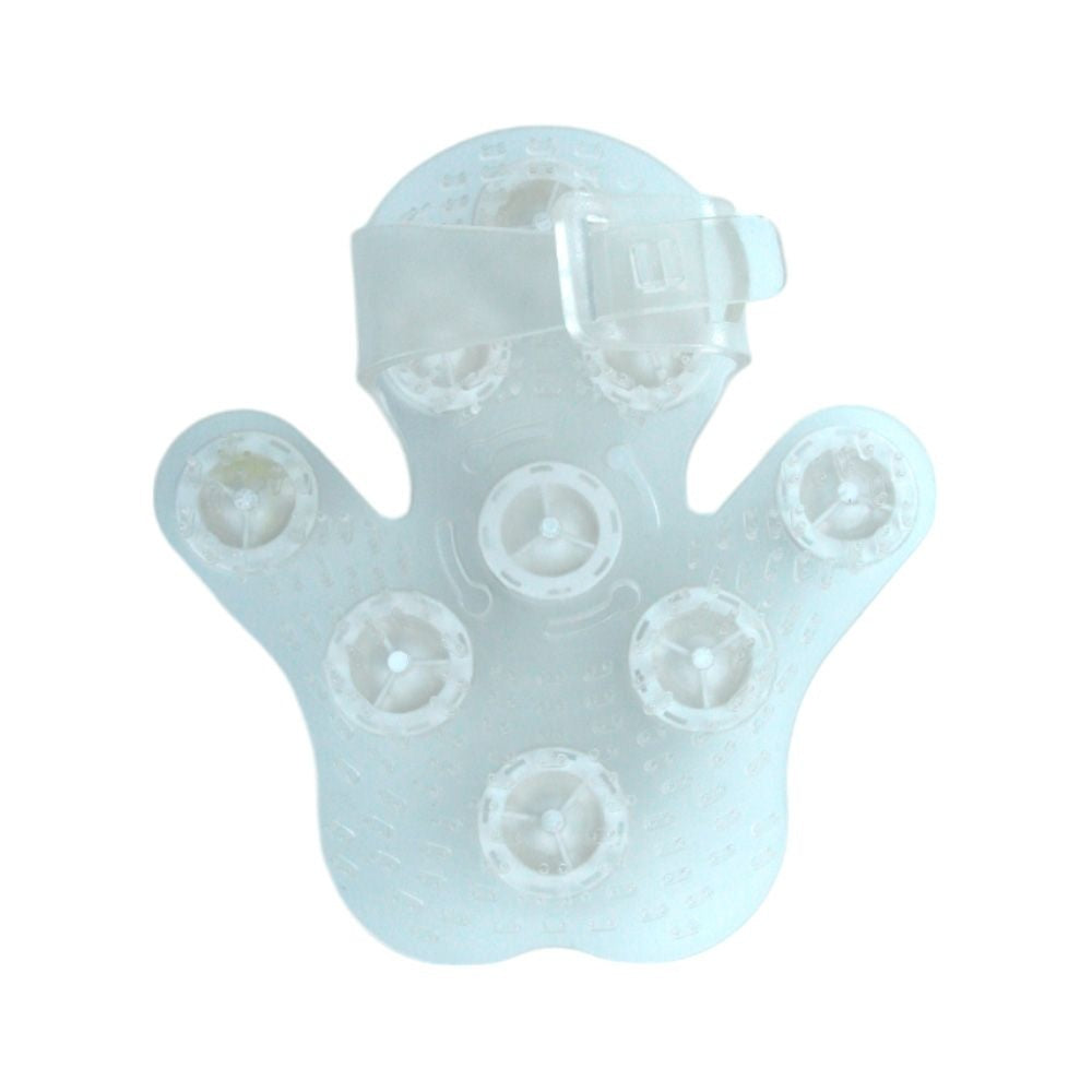 Luva Massageadora Corporal Com Esferas Transparente R23-T Acte