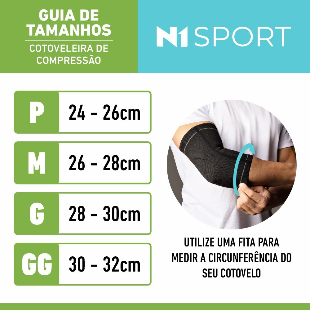 Cotoveleira de Compressão Knit 3D - GG