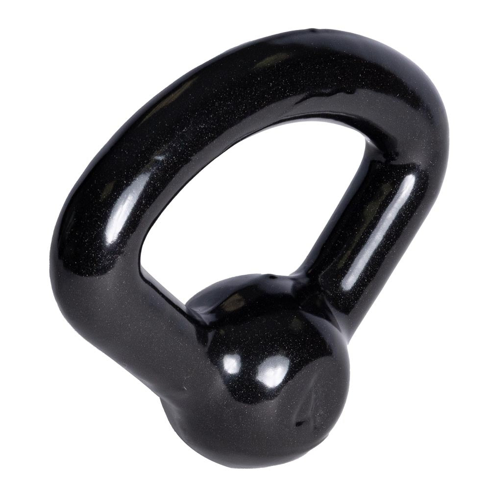 Kettlebell Emborrachado Preto 4Kg S11 Acte Sports