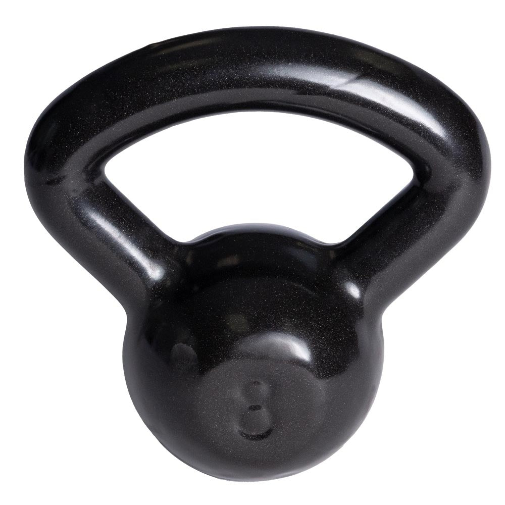 Kettlebell Emborrachado Preto 8Kg S13 Acte Sports