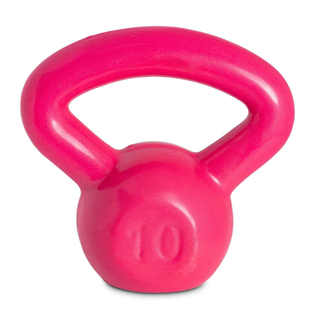 Kettlebell Emborrachado 10kg, Rosa, S14-R, Acte Sports