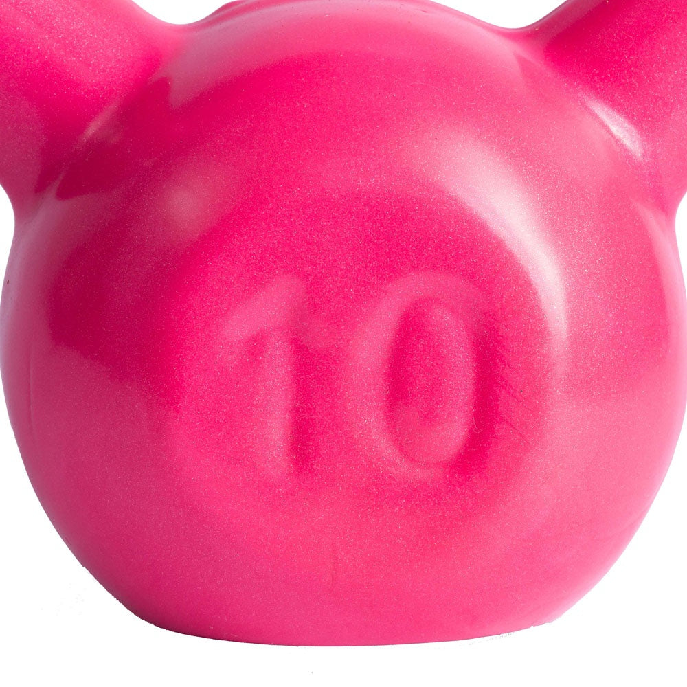Kettlebell Emborrachado 10kg, Rosa, S14-R, Acte Sports